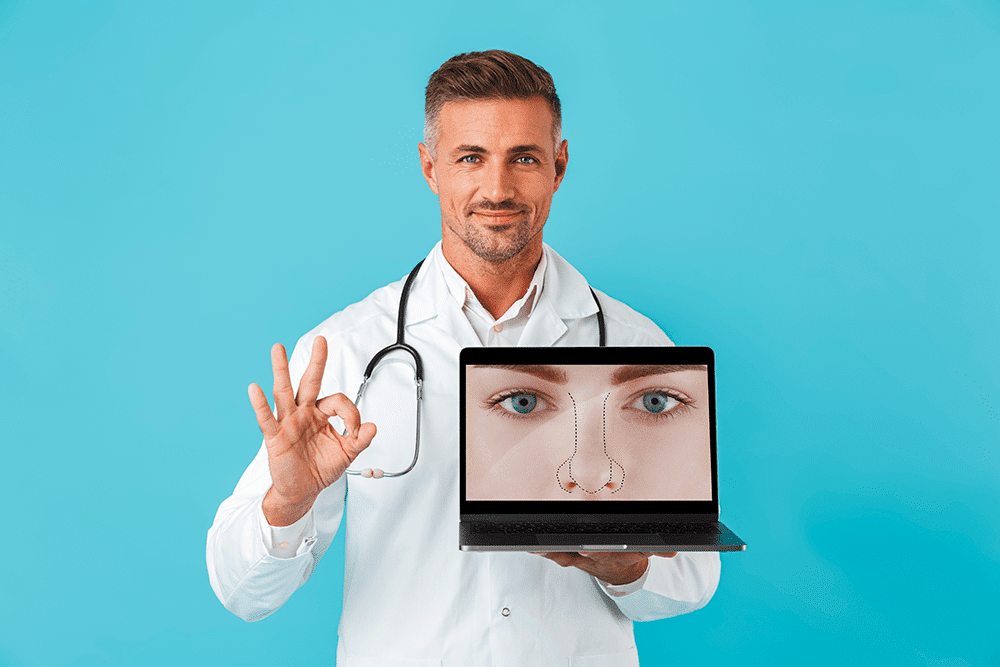 تجميل الأنف ثلاثي الأبعاد