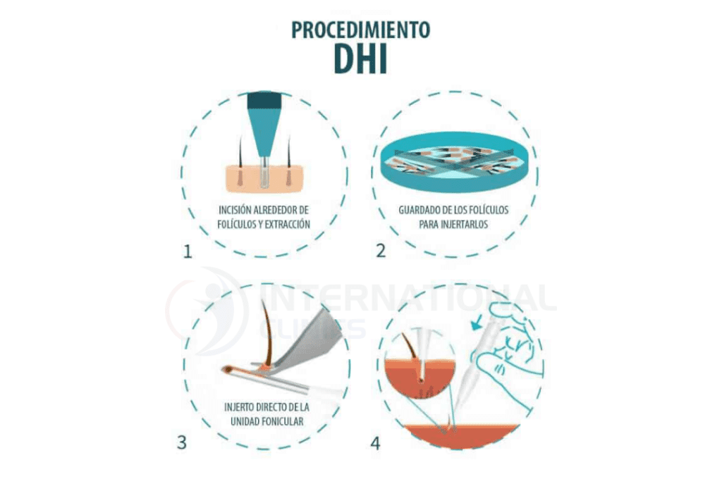 الفرق بين FUE و DHI